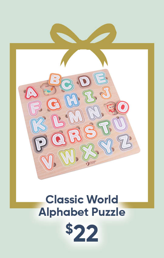 Classic World Alphabet Puzzle